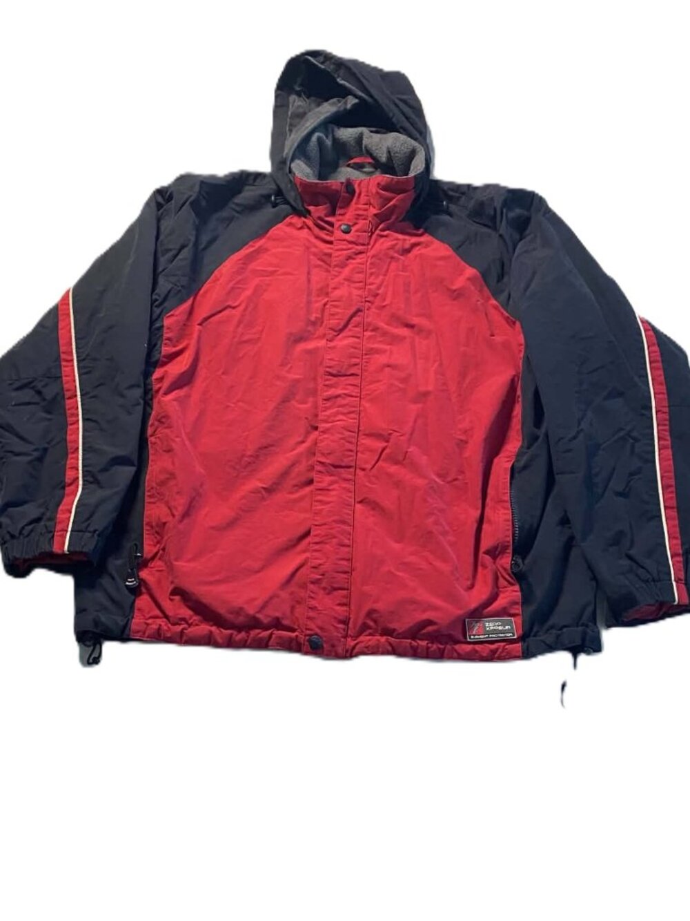 ZeroXposur Element Protector Men's L Ski Snowboard Jacket Red Black Hood